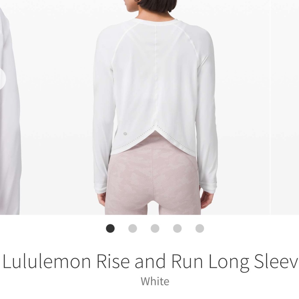 Lululemon Rise and Run Longsleeve
